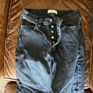 Abercrombie High Rise Dad Jean